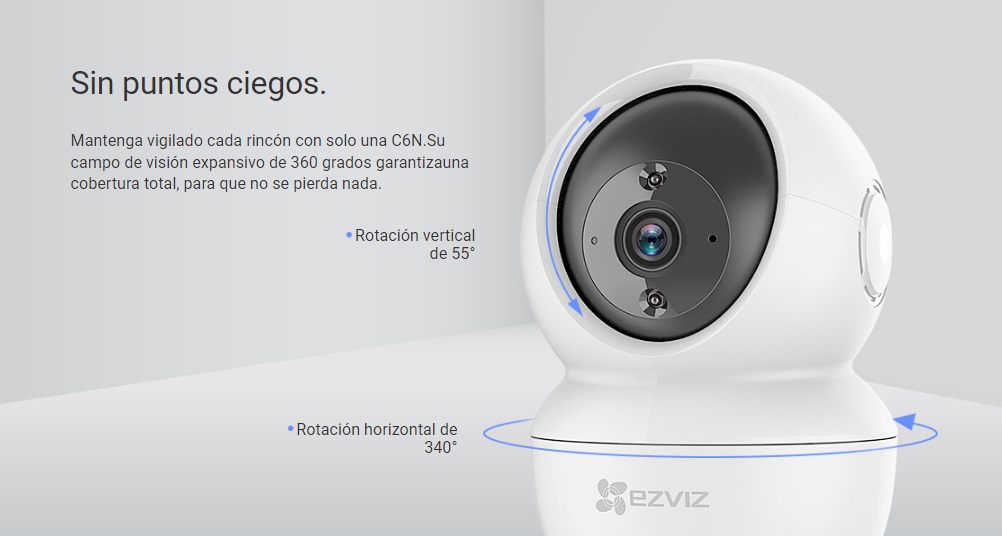 EZVIZ C6N CAMARA DOMO 360°WIFI AUDIO//