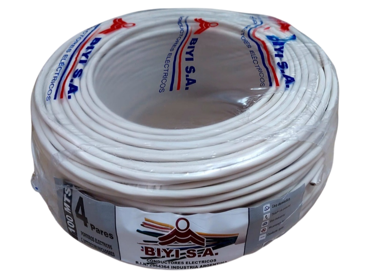 CABLE ALARMA 4 PARES - BIYI !