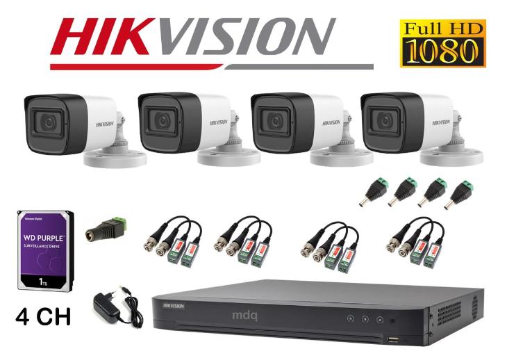 KIT CAMARAS HIKVISION 4X4 (consultar)