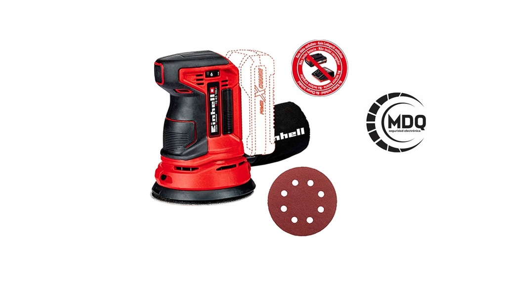 EINHELL Lijadora roto orbital TE-RS 18 Li Solo 4462010 //