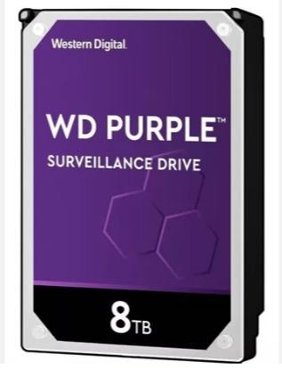 DISCO RIGIDO 8TB WESTERN DIGITAL PURPLE